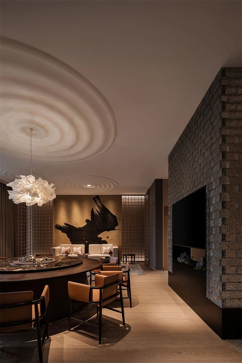 現(xiàn)代東方寫意  有山有水有余高端餐飲設(shè)計