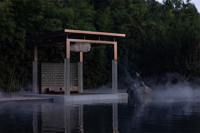 東方美學(xué)  龍吟山房新自然主義餐飲設(shè)計案例