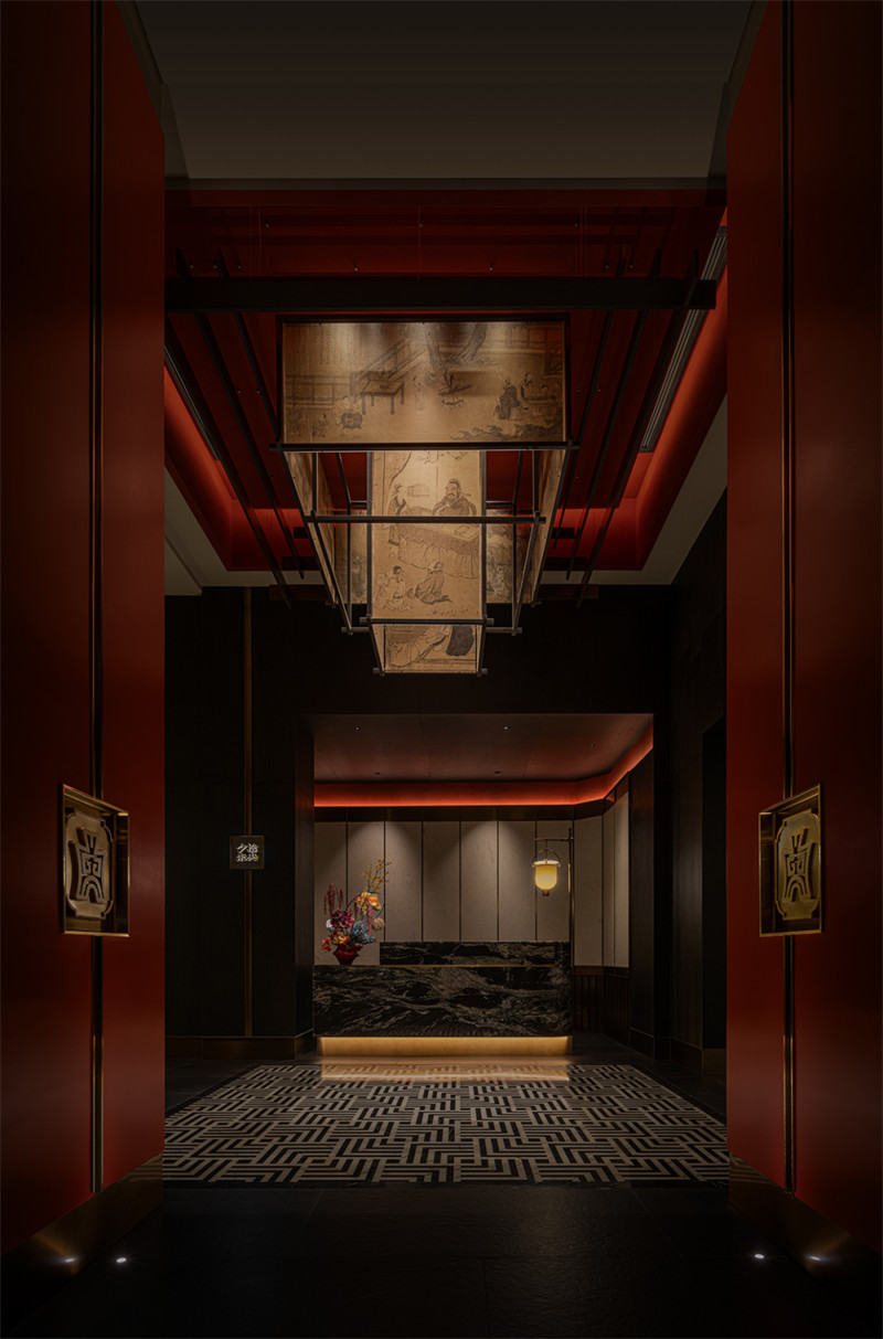 以戰(zhàn)國文化為背景的夕拾未央春秋餐廳設計