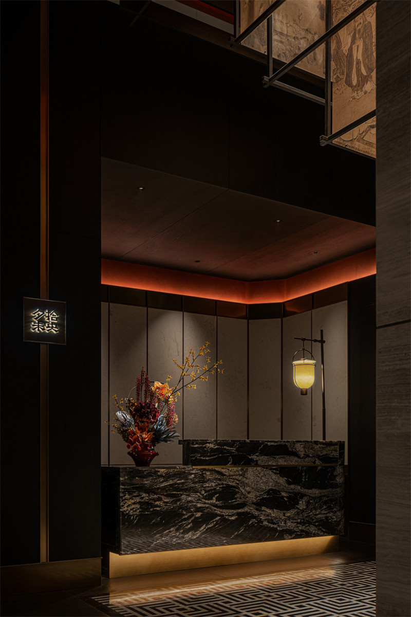 以戰(zhàn)國文化為背景的夕拾未央春秋餐廳設計