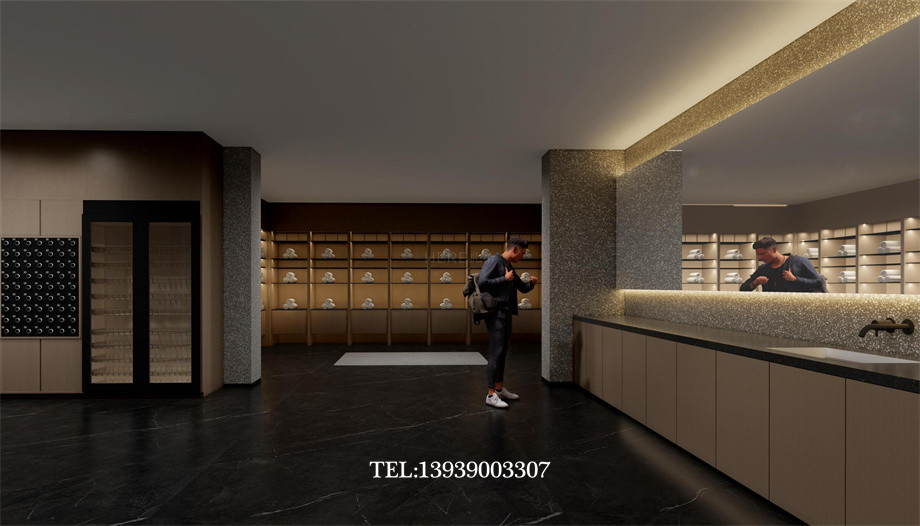 山西太原華明灣溫泉洗浴酒店設計案例效果圖