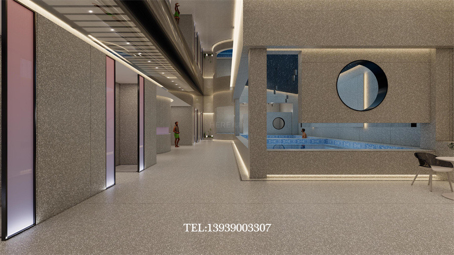 山西太原華明灣溫泉洗浴酒店設計案例效果圖