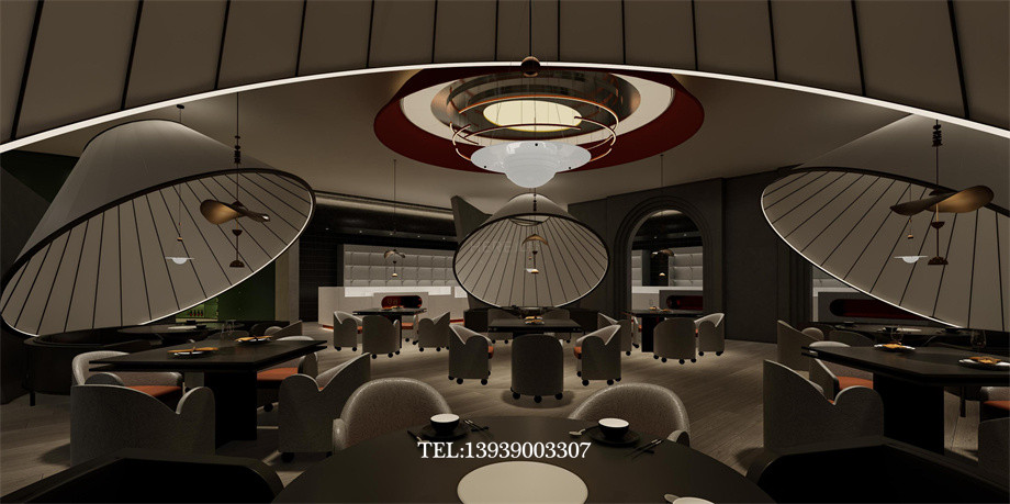 山西太原華明灣溫泉洗浴酒店設計案例效果圖