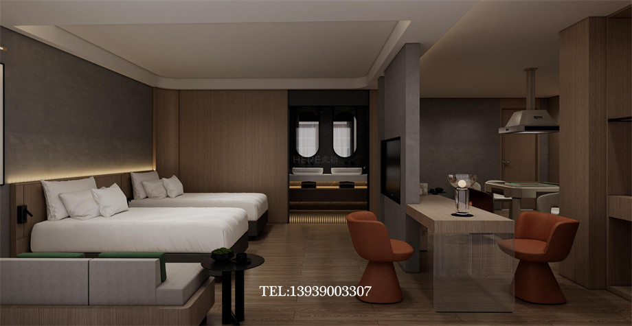 山西太原華明灣溫泉洗浴酒店設計案例效果圖