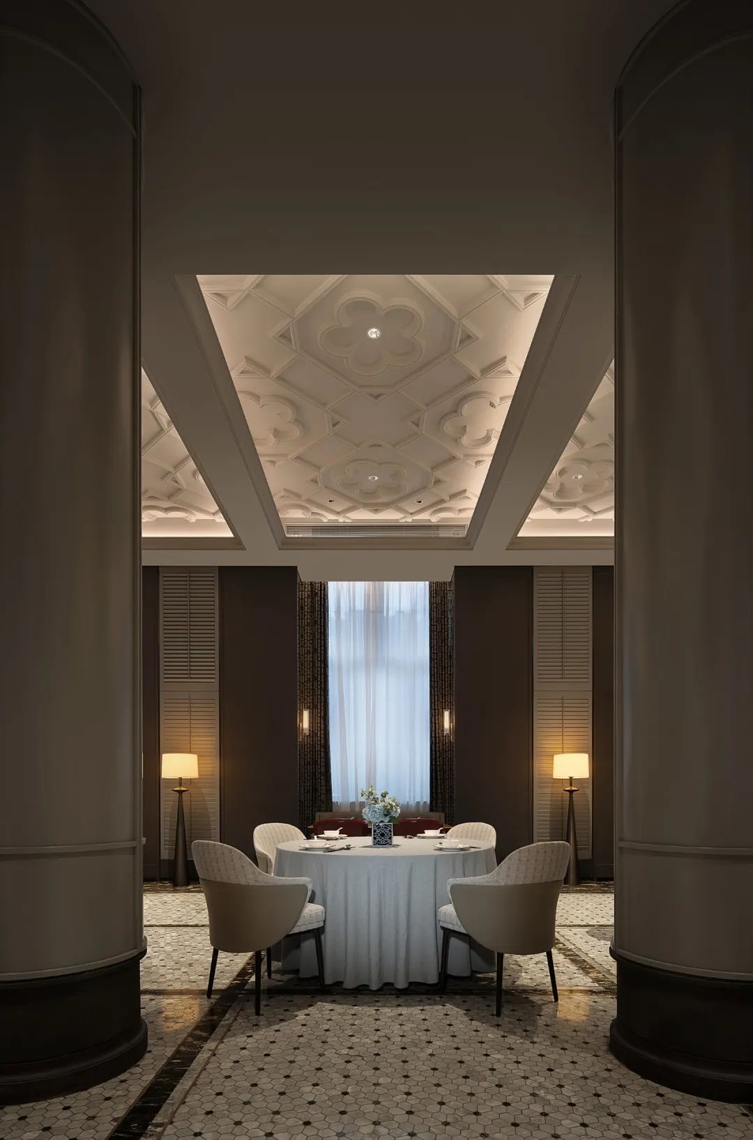 以家宴為核心的杭州印湖璽臨軒餐廳設(shè)計(jì)