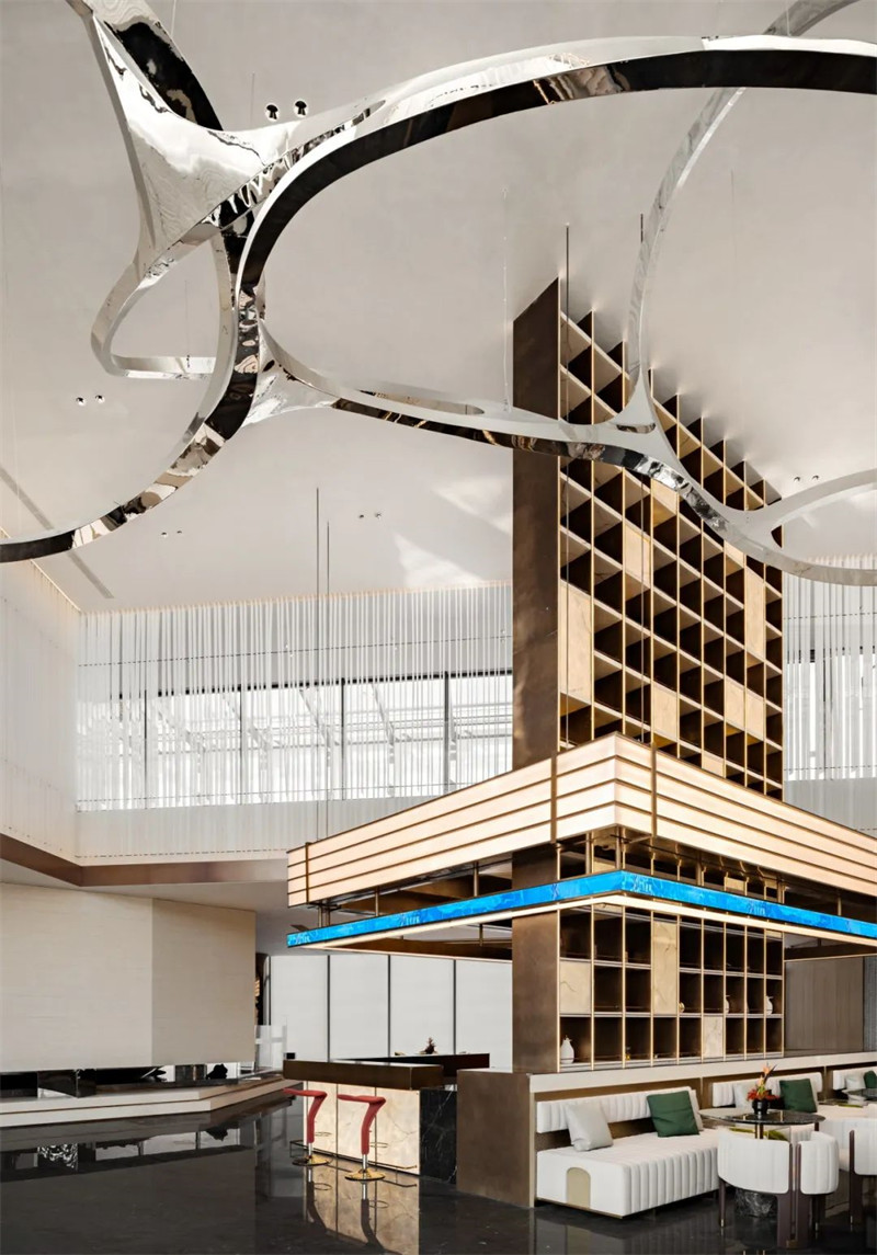 現(xiàn)代輕奢  中鐵建臺州開投售樓部兼會所設(shè)計(jì)