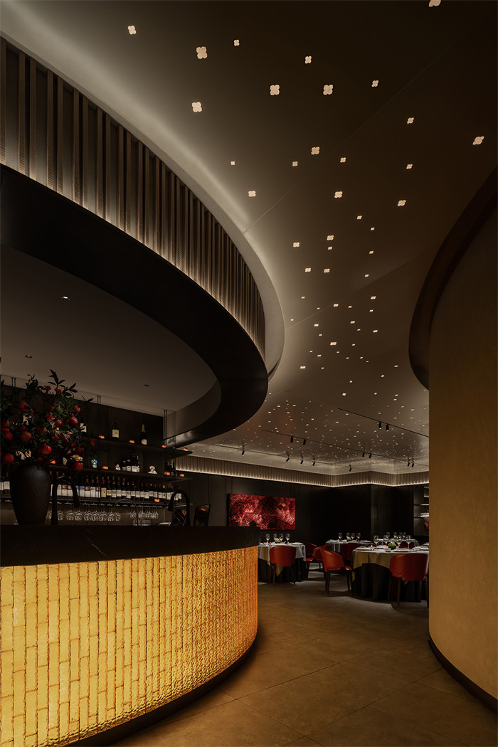 東方語境  上海柿合緣米其林餐廳設(shè)計(jì)案例