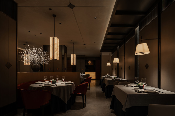 東方語境  上海柿合緣米其林餐廳設(shè)計(jì)案例