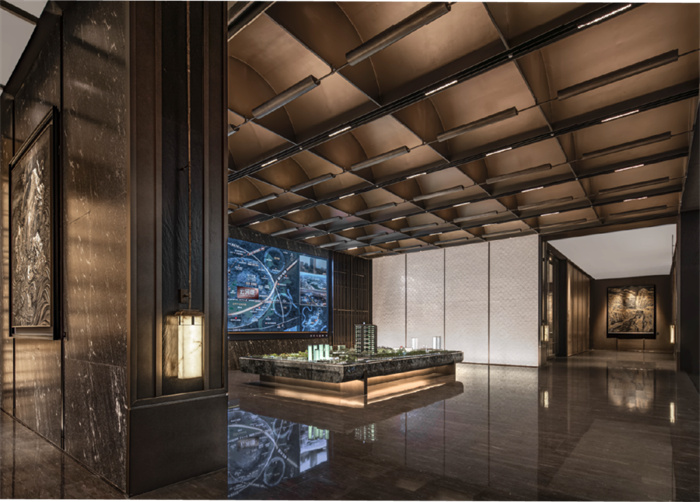 當(dāng)代東方隱奢  重慶龍湖藍(lán)湖云河頌會所設(shè)計