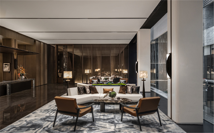 當(dāng)代東方隱奢  重慶龍湖藍(lán)湖云河頌會所設(shè)計