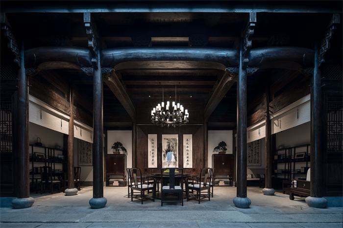 徽州老宅改酒店   秋水園中式酒店設(shè)計(jì)