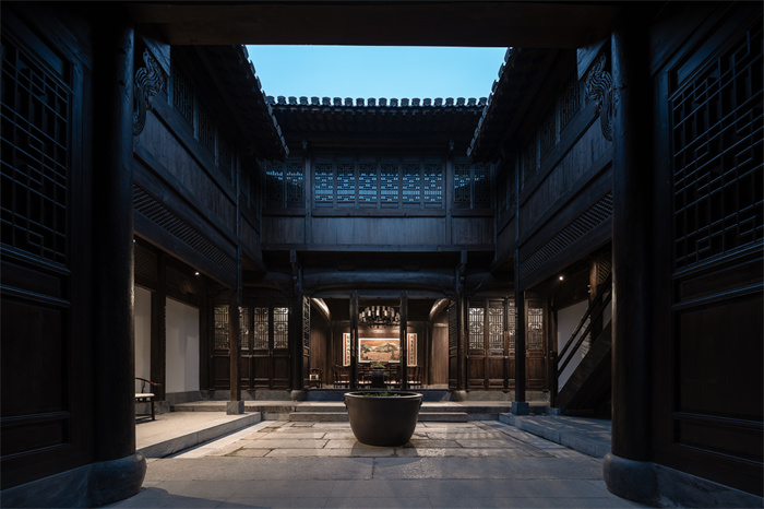 徽州老宅改酒店   秋水園中式酒店設(shè)計(jì)