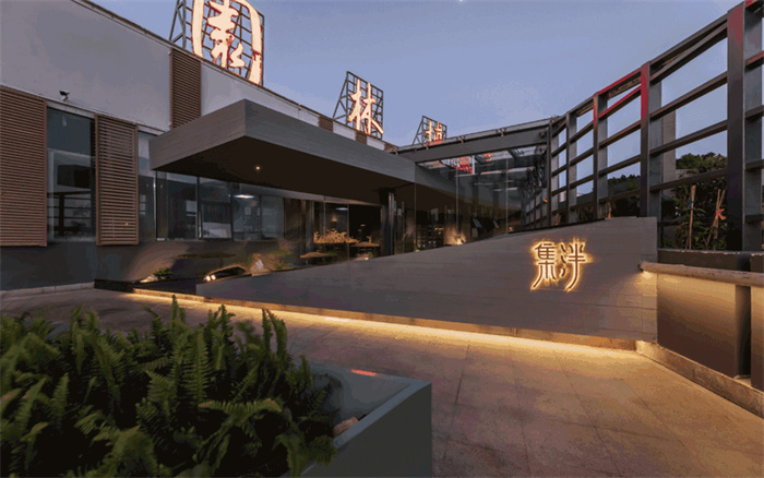 自然東方美學(xué)  廈門集泮·良食餐廳設(shè)計(jì)方案