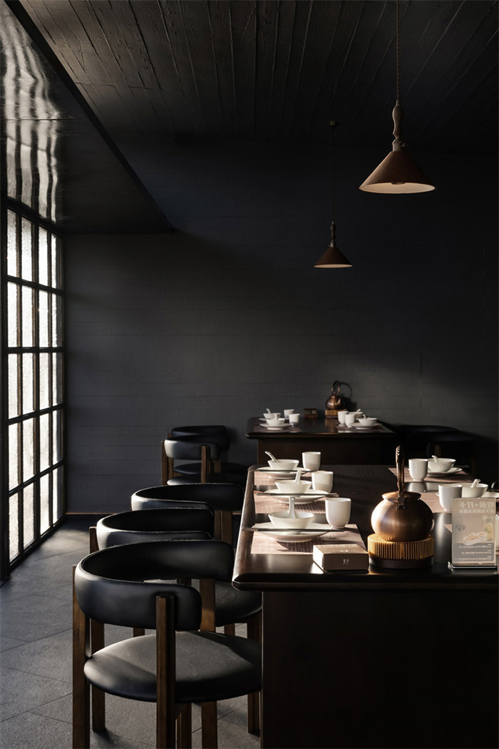 自然東方美學(xué)  廈門集泮·良食餐廳設(shè)計(jì)方案