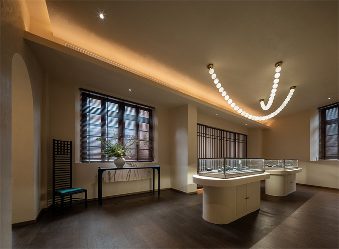 禪意東方美學(xué)  華暉熙翠珠寶香道茶室設(shè)計