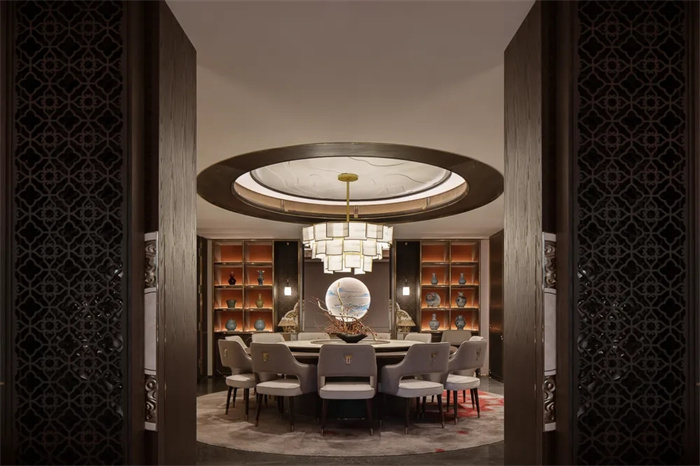 東方美學(xué)  華貿(mào)天地中式會(huì)所設(shè)計(jì)方案