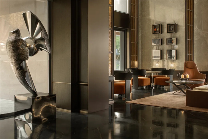 東方輕奢  綠城萬聯(lián)晉海銷售中心兼會所設(shè)計