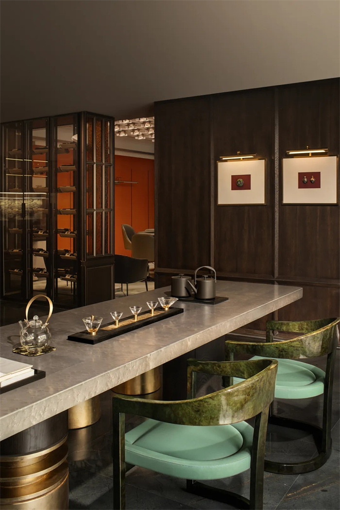 東方輕奢  綠城萬聯(lián)晉海銷售中心兼會所設(shè)計