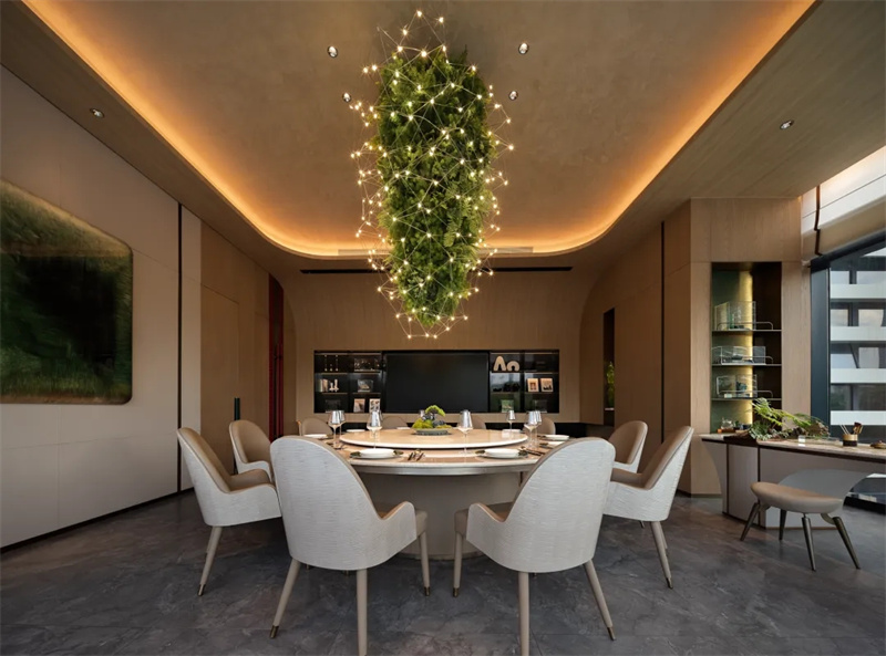 現(xiàn)代東方  氿間房現(xiàn)代潮菜高端餐飲設(shè)計案例