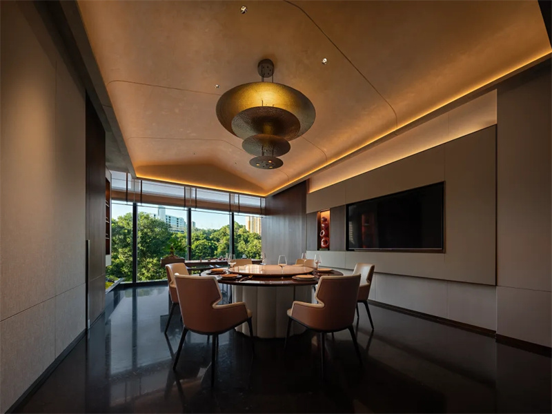 現(xiàn)代東方  氿間房現(xiàn)代潮菜高端餐飲設(shè)計案例