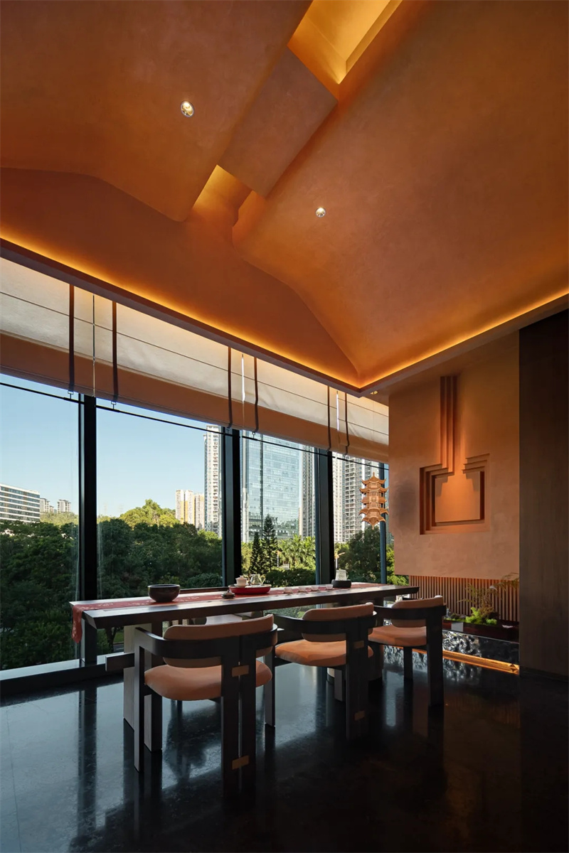 現(xiàn)代東方  氿間房現(xiàn)代潮菜高端餐飲設(shè)計案例