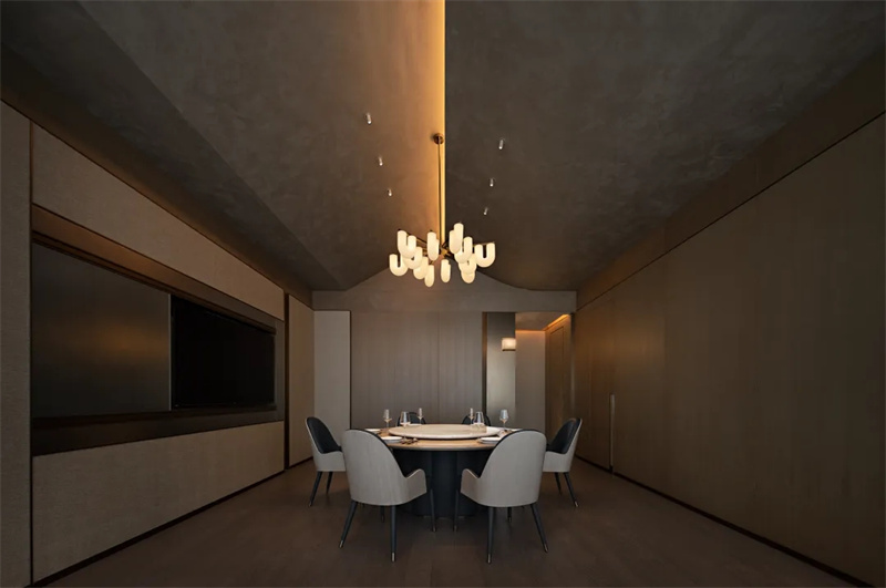 現(xiàn)代東方  氿間房現(xiàn)代潮菜高端餐飲設(shè)計案例