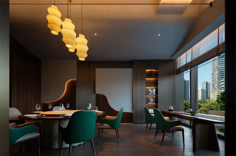 現(xiàn)代東方  氿間房現(xiàn)代潮菜高端餐飲設(shè)計案例