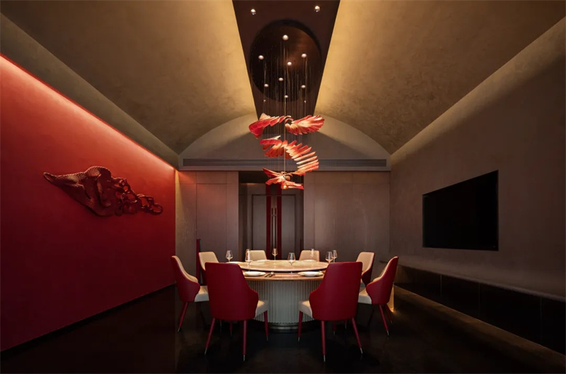 現(xiàn)代東方  氿間房現(xiàn)代潮菜高端餐飲設(shè)計案例