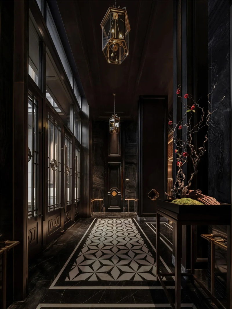 中西合璧  沈陽麗雅臻爐高端商務(wù)餐廳設(shè)計(jì)