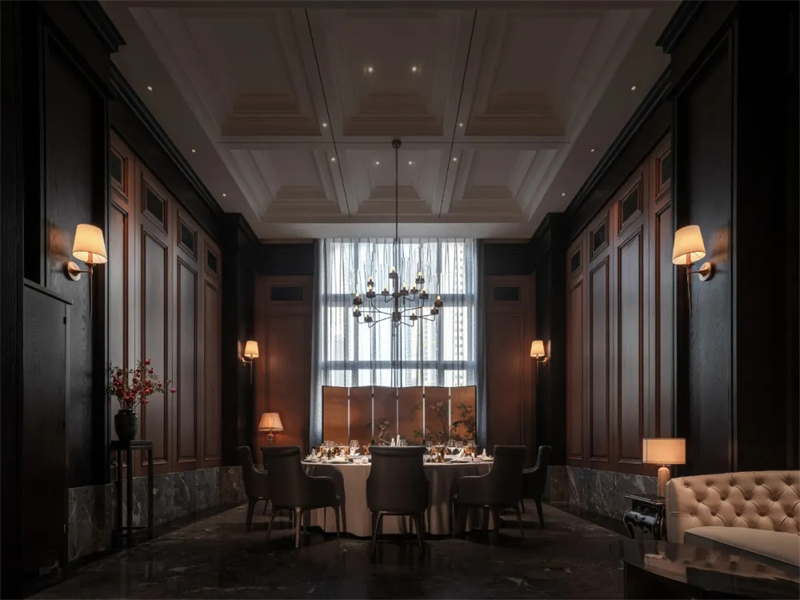 中西合璧  沈陽麗雅臻爐高端商務(wù)餐廳設(shè)計(jì)