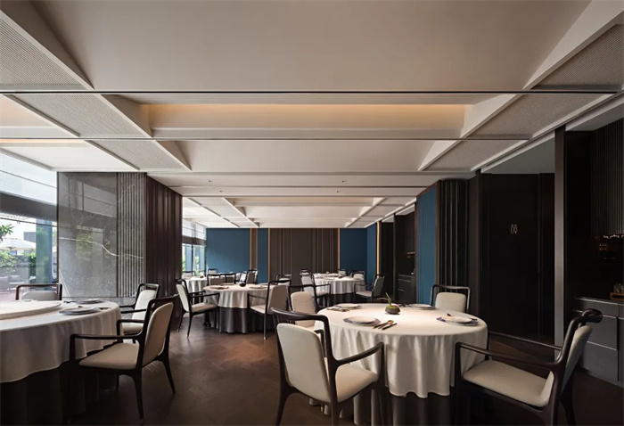 現(xiàn)代江南之風(fēng)  花悅庭chef高端中餐廳設(shè)計