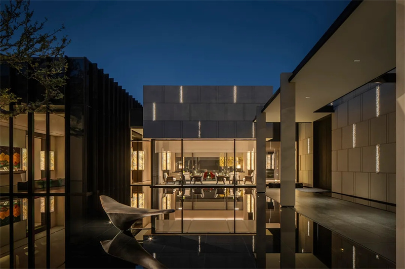 南京瞻月府高端社區(qū)業(yè)主會所設(shè)計(jì)案例