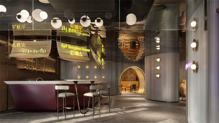 時(shí)尚唐潮 西安lyf酒店式公寓設(shè)計(jì)方案