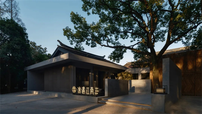 江南雅韻現(xiàn)代國(guó)風(fēng)  蘇州讒遇江南中餐廳設(shè)計(jì)