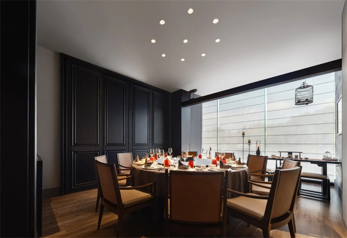 江南雅韻現(xiàn)代國(guó)風(fēng)  蘇州讒遇江南中餐廳設(shè)計(jì)