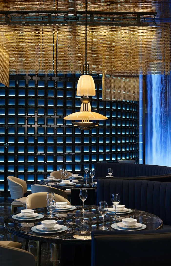 現(xiàn)代科技東方人文  漁府盛宴中餐廳設(shè)計(jì)