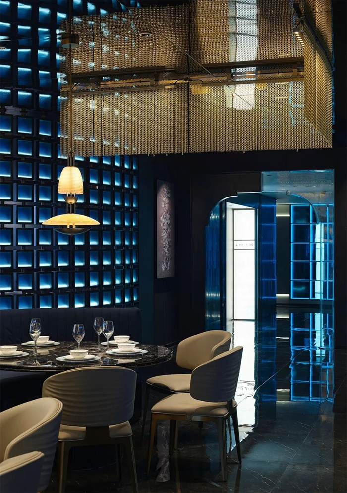 現(xiàn)代科技東方人文  漁府盛宴中餐廳設(shè)計(jì)