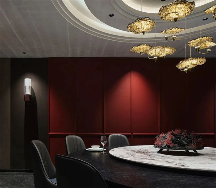 現(xiàn)代科技東方人文  漁府盛宴中餐廳設(shè)計(jì)