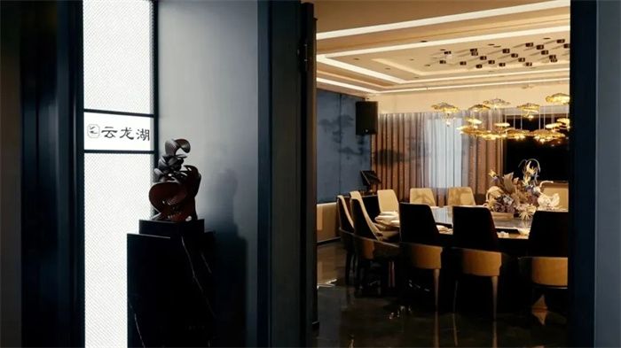 現(xiàn)代科技東方人文  漁府盛宴中餐廳設(shè)計(jì)