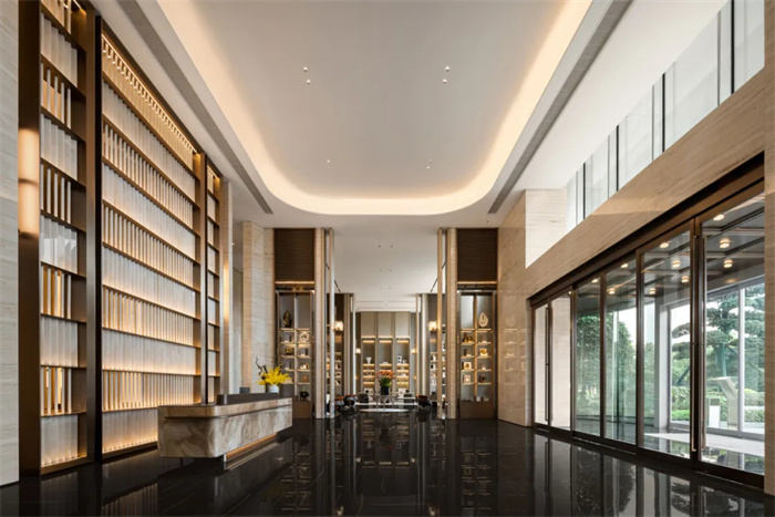 現(xiàn)代奢華   杭州世紀(jì)國泰中心銷售會所設(shè)計(jì)