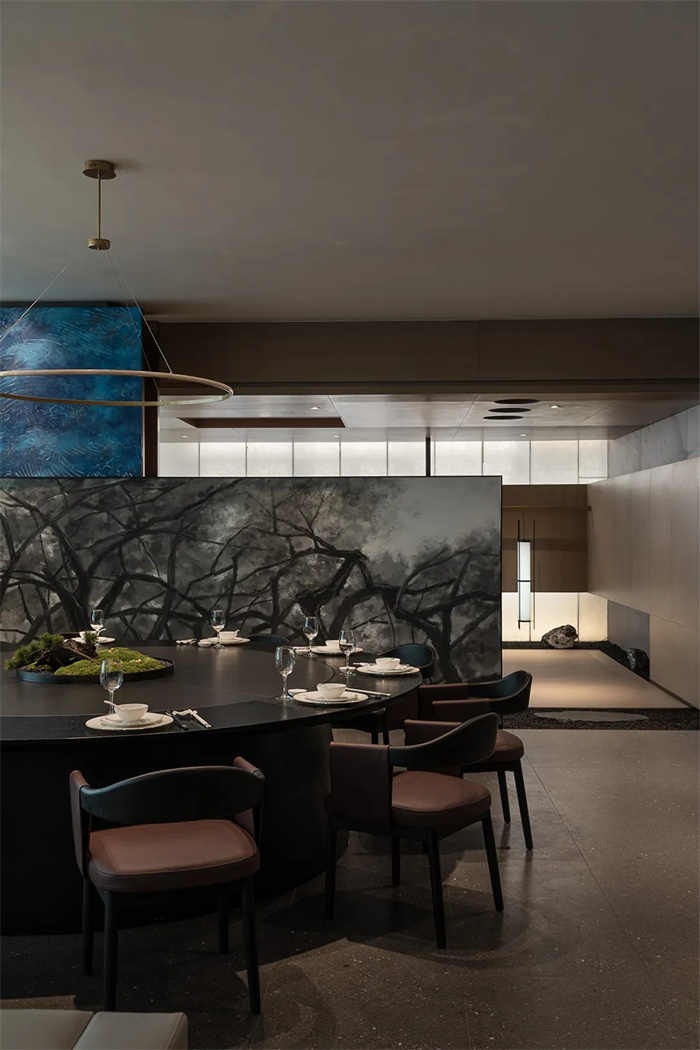 現(xiàn)代極簡東方美學(xué)  邱園高端餐飲設(shè)計案例