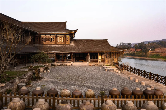 企業(yè)內(nèi)部接待酒店   先市醬油非遺會(huì)館設(shè)計(jì)