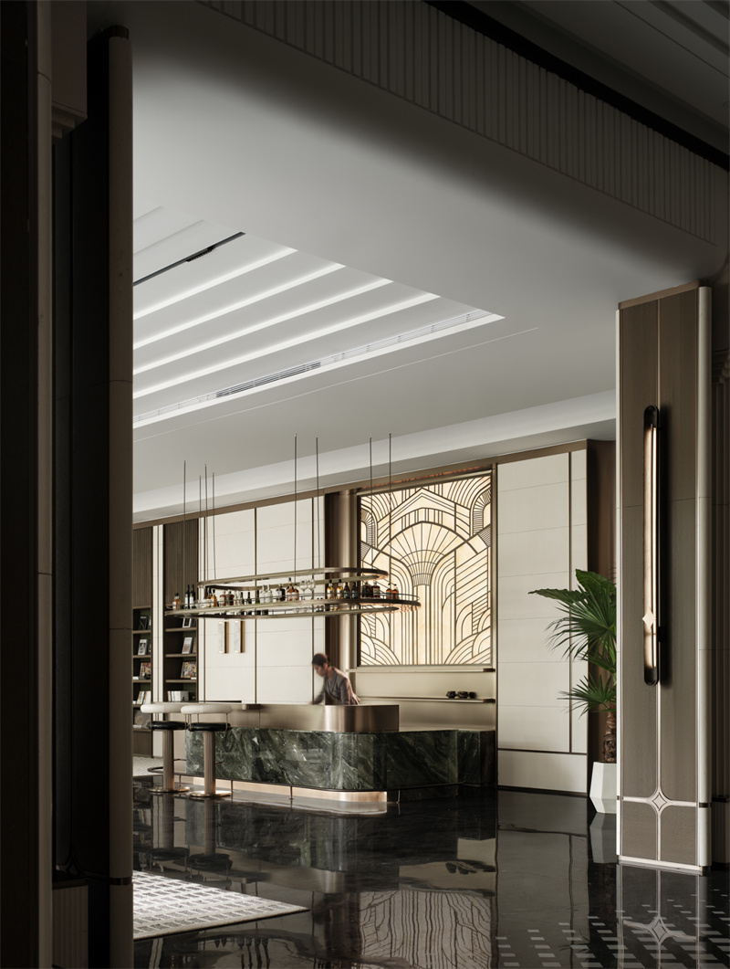 Art Deco奢華   越秀大學(xué)·匯錦城會(huì)所設(shè)計(jì)