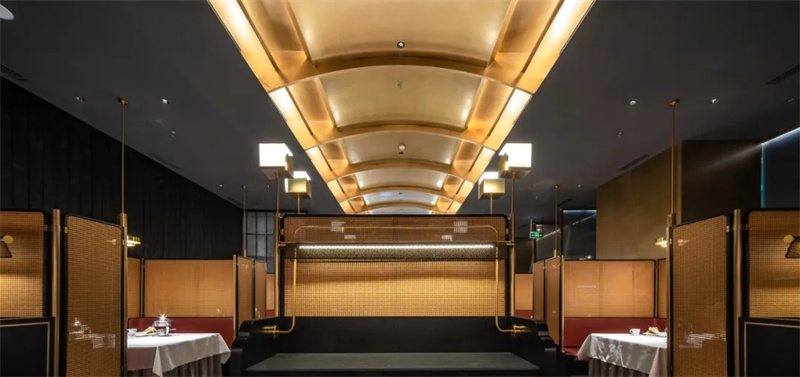 東方奢華  品頤高端養(yǎng)生火鍋餐廳設(shè)計(jì)案例