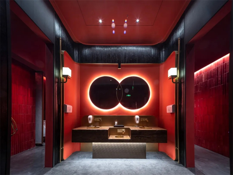 東方奢華  品頤高端養(yǎng)生火鍋餐廳設(shè)計(jì)案例