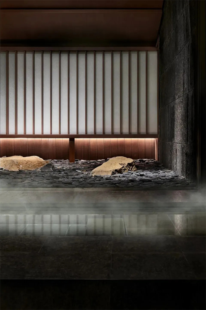 阿那亞金山嶺山谷湯泉及瀾山酒店大堂設(shè)計