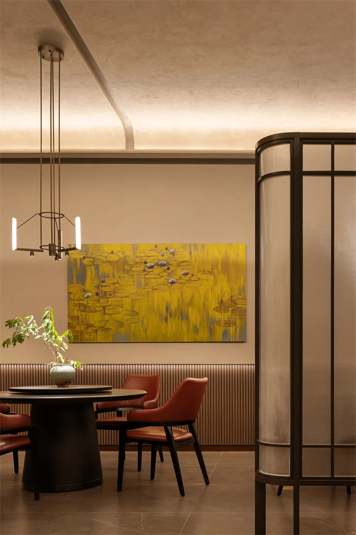 現(xiàn)代東方  遼寧大連奕景海鮮匠宴酒樓設(shè)計(jì)