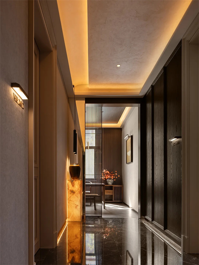 現(xiàn)代東方  遼寧大連奕景海鮮匠宴酒樓設(shè)計(jì)