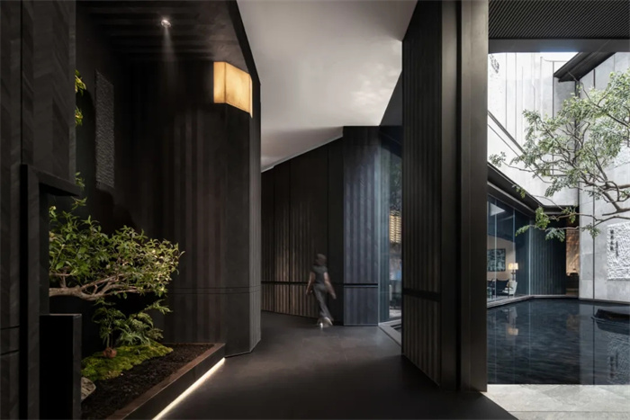 以竹為韻  當(dāng)代東方  成都觀萃高端會所設(shè)計