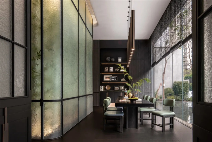 以竹為韻  當(dāng)代東方  成都觀萃高端會所設(shè)計